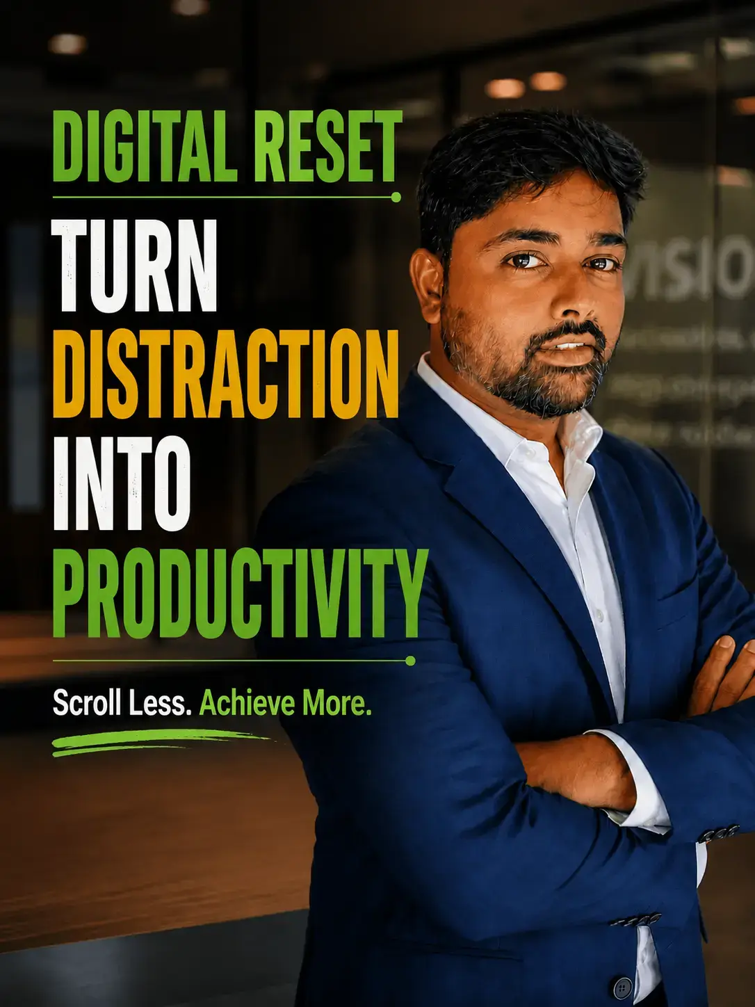 Reduce your screen time in 3 days — Dr. Abilesh Premkumar